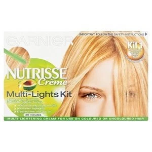Garnier Nutrisse Highlights Kit Multi-Lights Permanent Blonde