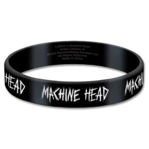 Machine Head - Logo Gummy Wristband