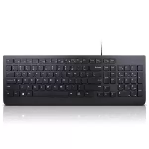 Lenovo Essential keyboard USB QWERTY UK English Black