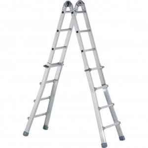 Zarges Z600 Industrial Telescopic Combination Ladder 4.2m