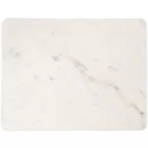 Hotel Collection Grey Marble Placemat set of 2 - White