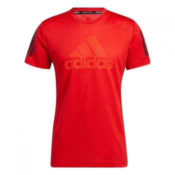 adidas AEROREADY Warrior T-Shirt Mens - Vivid Red