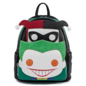 Loungefly DC Comics Pop Harley And Joker Mini Backpack