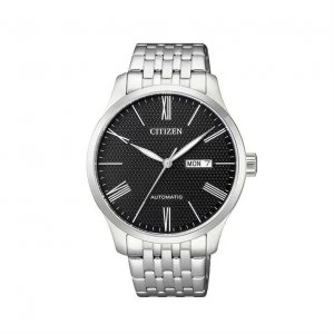 Citizen Eco-Drive Mens Stainless Steel Watch NH8350-59E