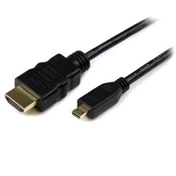 StarTech 1m High Speed HDMI Cable with Ethernet HDMI to HDMI Micro MM
