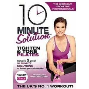 10 Minute Solution Tighten And Tone Pilates with Band DVD