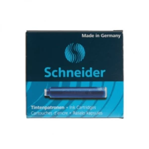 Schneider Fountain Pen Ink Cartridges - Royal Blue (6 Pack)