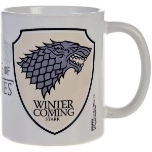 Game Of Thrones House Stark Mug (White)