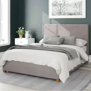 Garland Plush Velvet Ottoman Bed Grey