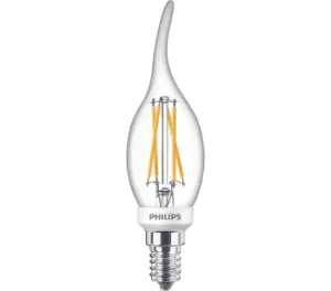 Philips Classic 6W E14/SES Candle Dimmable Very Warm White - 64634900
