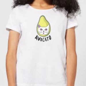 Avocato Womens T-Shirt - White - 4XL