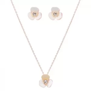 Buckley London Mother Of Pearl Flower Gift Set