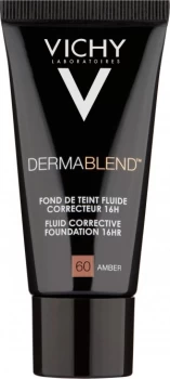 Vichy Dermablend Fluid Corrective Foundation SPF25 30ml 60 - Amber