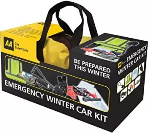 AA Emergency Winter Car Kit Comprehensive in Zipped Canvas Bag