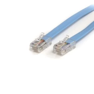 6 ft Cisco Console Rollover Cable RJ45 Ethernet Male to Male