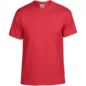 Gildan DryBlend Adult Unisex Short Sleeve T-Shirt (2XL) (Red)