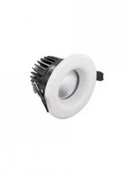 Integral Lux Fire 70mm cut-out IP65 Fire Rated Downlight 12W 61W 4000K 850lm 55 deg beam angle Dimmable