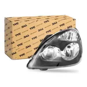 TYC Headlights 20-6358-05-2 Headlamp,Headlight RENAULT,CLIO II (BB0/1/2_, CB0/1/2_),CLIO II Kasten (SB0/1/2_)