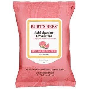 Burts Bees Grapefruit Towelettes x30