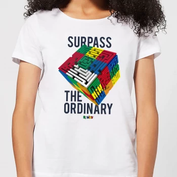 Surpass The Ordinary Womens T-Shirt - White - L