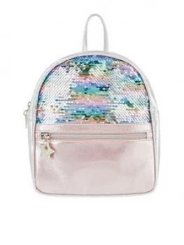 Accessorize Girls Glitter Sequin Backpack - Multi