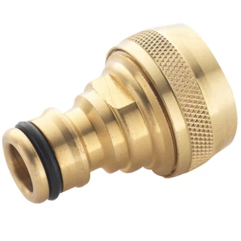Spear and Jackson Brass Male Hose Connector 1/2" / 12.5mm Pack of 1