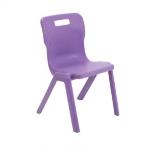 TC Office Titan One Piece Chair Size 5, Purple