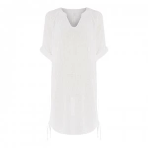 Seafolly Textured Cover Up - WHITE
