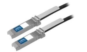 AddOn Networks 10GBASE-CU, SFP+, 2m networking cable Black