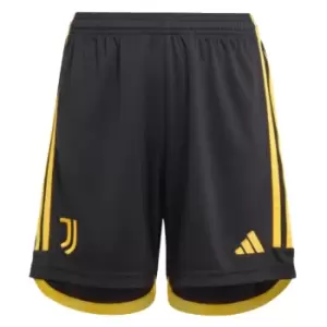 2023-2024 Juventus Home Shorts (Black) - Kids