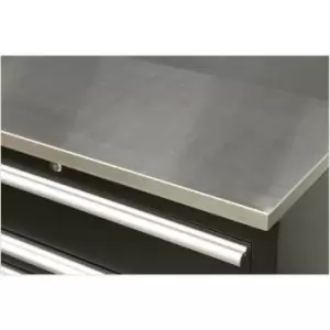 1550mm Stainless Steel Worktop for ys02602 & ys02604 Modular Floor Cabinets