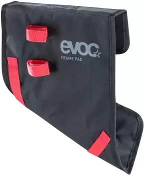 Evoc Bike Frame Pad Travel, black-red, black-red, Size One Size