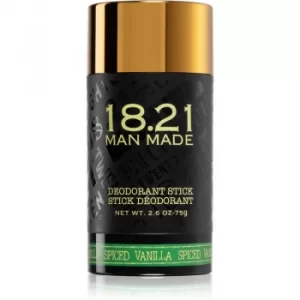 18.21 Man Made Spiced Vanilla Aluminium-Free Deodorant Stick 75 g