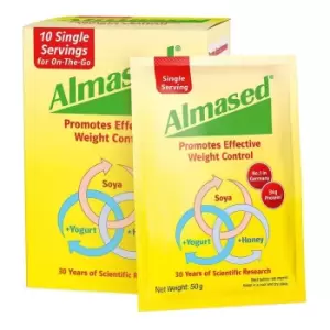 Almased Single Servings Weight Loss Meal Replacement Soya Honey & Yogurt