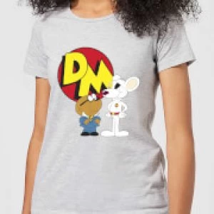 Danger Mouse DM And Penfold Womens T-Shirt - Grey - XL