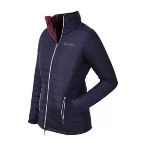 Hy Womens/Ladies Synergy Padded Jacket (XL) (Navy/Fig)