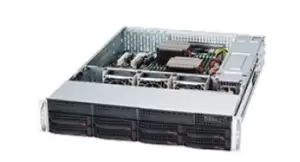 825TQC-R802LPB - Rack - Server - Black - ATX,EATX - Metal - HDD - Network - Power - Power fail - System