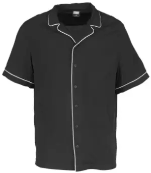 Urban Classics Bowling shirt Short-sleeved Shirt black