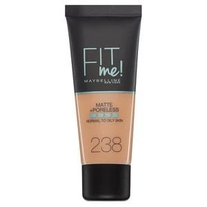 Maybelline Fit Me Matte and Poreless Foundation Rich Tan Nude