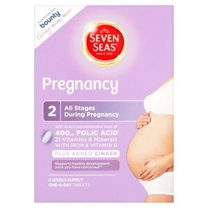 Seven Seas Pregnancy with Folic Acid Tablets 28