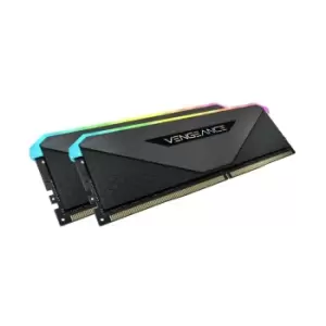 Corsair Vengeance RGB RT 16GB Memory Kit (2 x 8GB) DDR4 3600MHz (PC4-28800) AMD Optimised Black