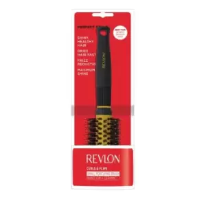 Revlon Ionic Ceramic Curls & Flips Small Porcupine Brush - None