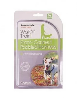 Rosewood Front-Connect Padded Dog Harness Large - Medium