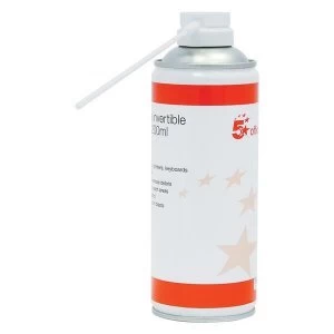 5 Star Office 125ml Compressed Air Duster Flammable
