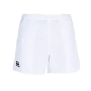 Canterbury Mens Professional Polyester Shorts (XL) (White)