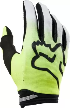 FOX 180 Toxsyk Motocross Gloves, yellow Size M yellow, Size M