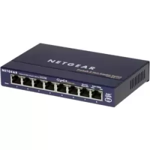 Netgear GS108GE Network switch 8 ports 1 GBit/s