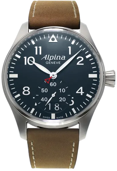 Alpina Watch Startimer Pilot Big Date Gents D - Blue ALP-243