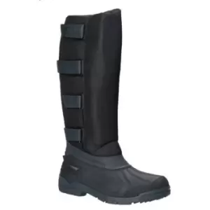 Cotswold Mens Kemble Knee High Wellington Boots (9 UK) (Black) - Black