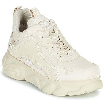 Buffalo CHAI womens Shoes Trainers in Beige